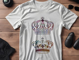 King and Queen Crown Stencil (843)