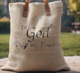 In God We Trust Praying Hands Stencil (849)