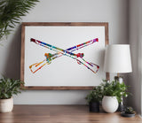 United States US Army Infantry Branch Insignia Stencil (858)