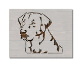 Labrador Retriever Stencil (859)
