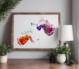 Whimsical Angels Stencil (868)