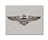 US Naval Aviator Wings Stencil (880)