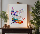 Egyptian Pharaoh Stencil (884)