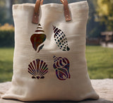 Various Sea Shells Option 1 Stencil (886)