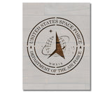 US Space Force Stencil Air Force (890)