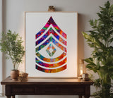 US Army First Sergeant Stencil (896)