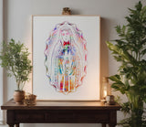 Virgin Mary Blessed Mother Stencil (908)