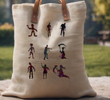 Halloween Zombies Grave Walkers Stencil (921)