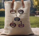 Halloween Pumpkin Faces Stencil (927)