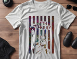 4th of July Statue of Liberty Independence Stencil (934)