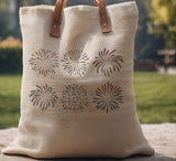 Fireworks 4th of July Stencil (935)