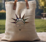 Statue of Liberty Freedom Head 4th of July Stencil (936)