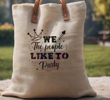 We The People Party 4th of July Stencil (937)