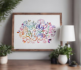 Holy Night Christmas Stencil (940)