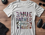 My Father My Hero Father's Day Stencil (944)