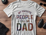 My Favorite People Call Me Dad Father's Day Stencil (947)
