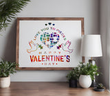 Love You to Pieces Valentine's Day Stencil (954)