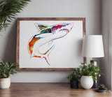 Shark Stencil (960)