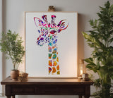 Giraffe Stencil (961)