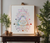 All Seeing Eye of Providence Masonic Stencil (965)