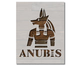 Ancient Egyptian God Icon Anubis Stencil (970)