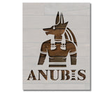 Ancient Egyptian God Icon Anubis Stencil (970)