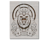 Ancient Egyptian Sun God Ra Stencil (975)