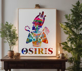 Ancient Egyptian God Osiris Stencil (977)