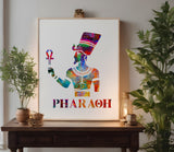 Ancient Egyptian God Pharaoh Stencil (978)