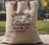 Kindness Struggle Inspirational Stencil (986)