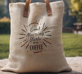 Good Morning Coffee Stencil (990)