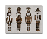 Christmas Nut Crackers Stencil (995)