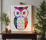 Owl Bird Stencil (9)