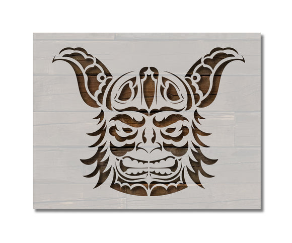 Viking God Odin Stencil (1010)