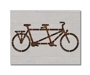 Tandem Bicycle Bike Custom Stencil (10)