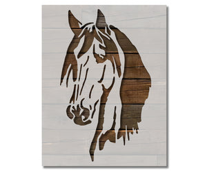 Horse Head Custom Stencil (366)