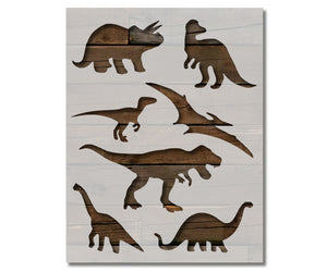 Dinosaur Dinosaurs T Rex Raptor Custom Stencil (369)