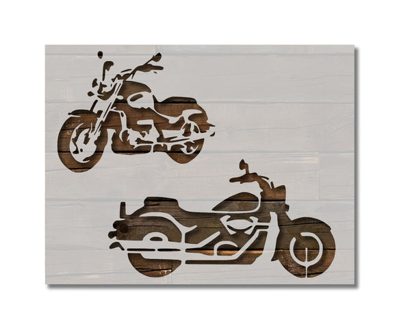 Motorcycle Motorcycles Bike Bikes Stencil (507)