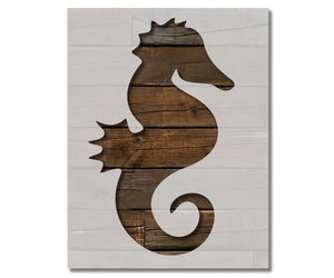 Seahorse Stencil (583)