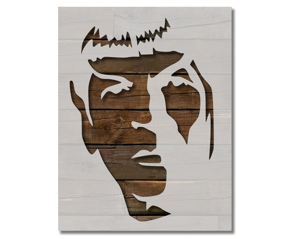 Spock Face Stencil (588)