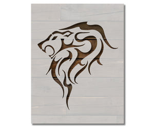Tribal Panther Stencil (602)