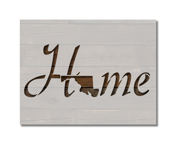 Maryland State Home Love Stencil (686)
