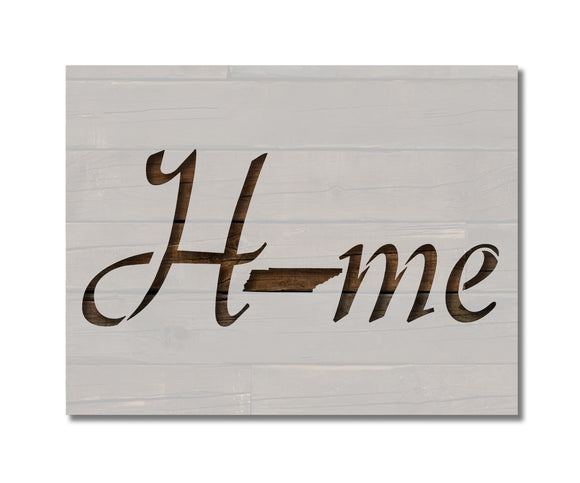 Tennessee State Home Love Stencil (708)