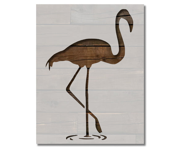 Flamingo Pink Bird Custom Stencil (71)