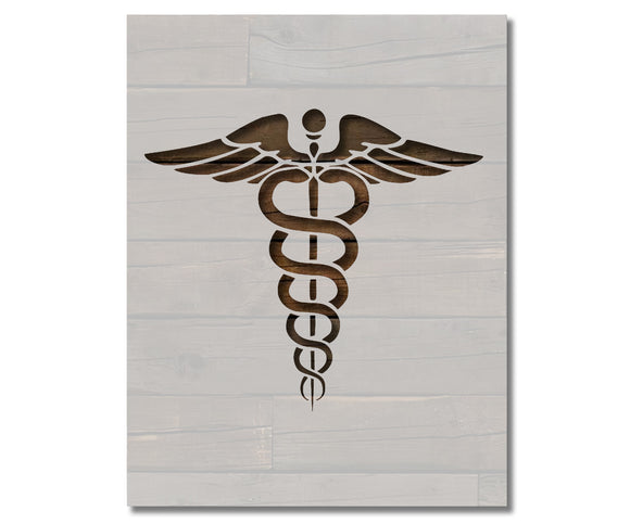 Paramedic Medical EMS Nursing Symbol Sign Stencil (752)