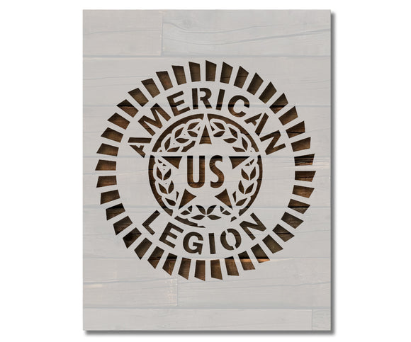 US American Legion War Veteran Stencil (756)