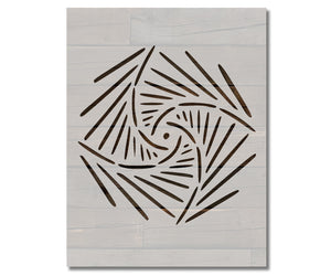 Mandala Geometric Pattern Spiritual 1 Stencil (805)