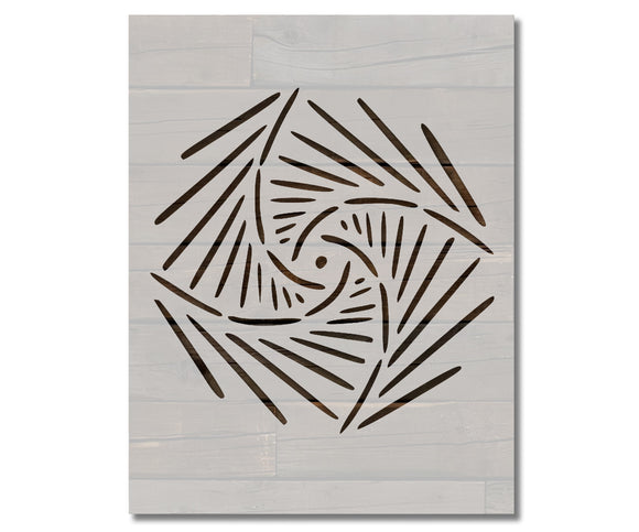 Mandala Geometric Pattern Spiritual 1 Stencil (805)