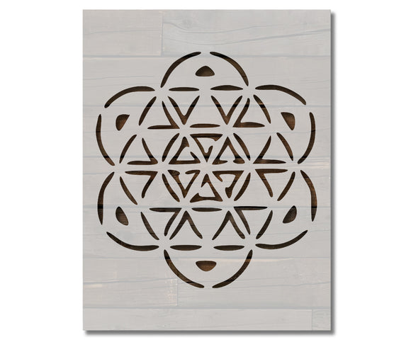 Mandala Geometric Pattern Spiritual 4 Stencil (808)