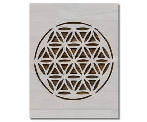 Mandala Geometric Pattern Spiritual 9 Stencil (813)